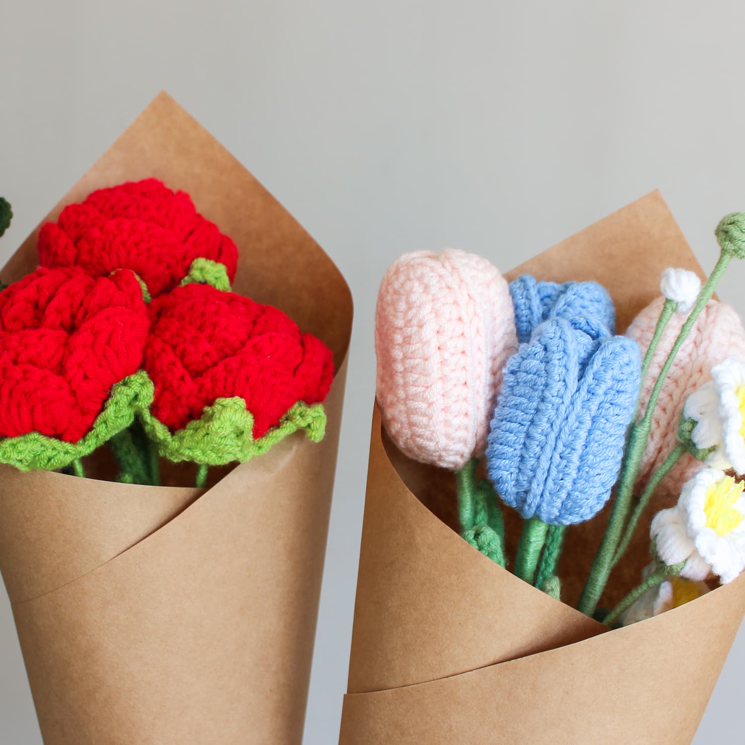 crochet flowers handmade australia crochet bouquet