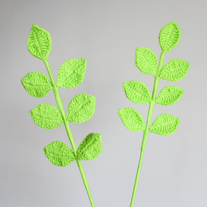 Crochet Locust Leaf