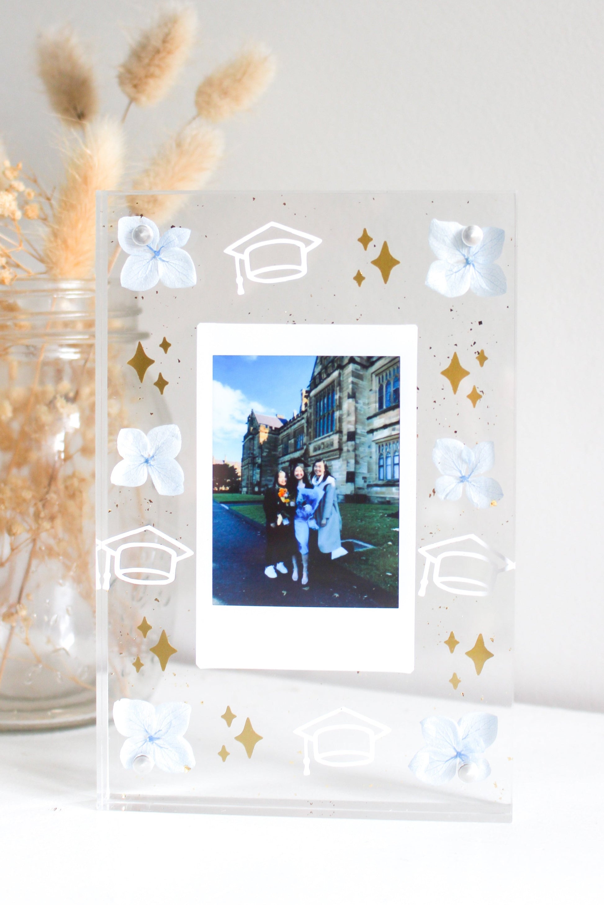 graduation polaroid frame