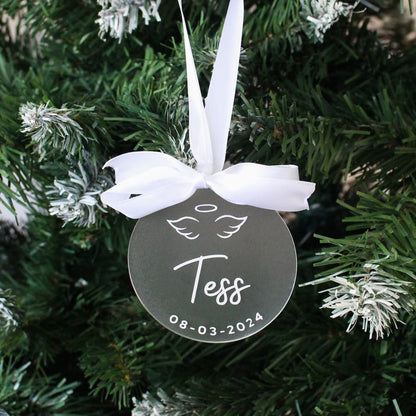 Personalised Memorial Acrylic Ornament