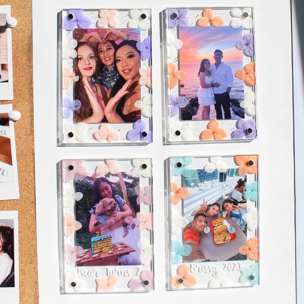 Mini Personalised Photo Frame Magnet