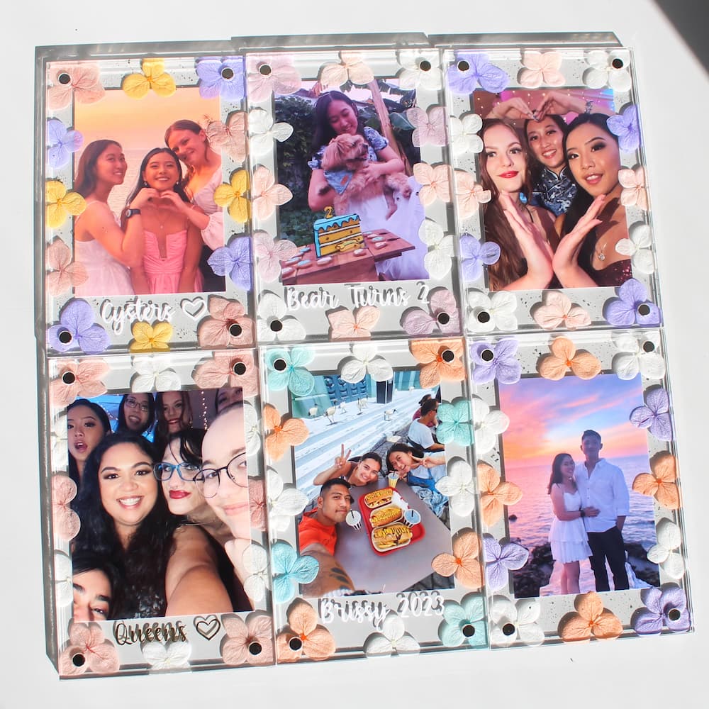 Mini Personalised Photo Frame Magnet